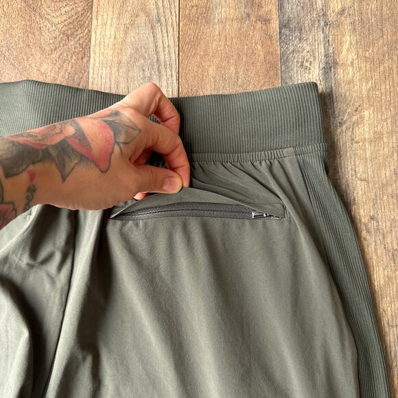 Athleta Trekkie Jogger Pants Women's Size 8 Green Athletic Training Fitness 5638 - Picture 7 of 12